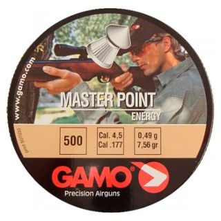 Gamo Master point 4,5 мм 0,49 грамма (500 шт.)