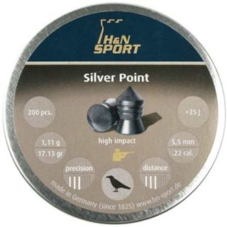 H&N Silver Point 5,5мм 1,11 грамма (200 шт.)