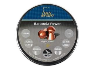 H&N Baracuda Power 5,5мм 1,37 грамма (200 шт.)