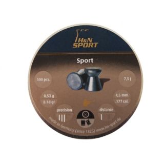 H&N Sport 4,5 мм 0,53 грамма (500 шт.)