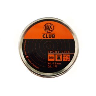 RWS Club 4,5 мм 0,45 грамм (500 шт.)