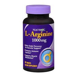 Natrol Аргинин Natrol L-Arginine 1000мг (50табл)