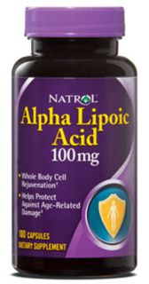 Natrol Natrol Alpha Lipoic Acid 100мг (100капс)