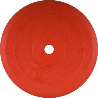 Torres Обрезиненный диск Torres PL504110 10кг (25мм)