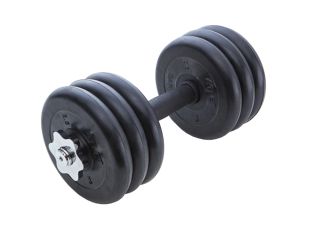 Mb Barbell Гантель обрезиненная Barbell 17.5кг