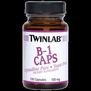 Twinlab Витамины и минералы Twinlab B-1 100мг (100капс)