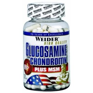 Weider Глюкозамин Хондроитин Weider Plus MSM (120капс)