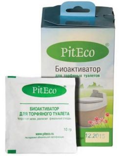 Piteco Биоактиватор для торфяных туалетов 160гр.