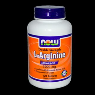 NOW Аргинин NOW L-Arginine 1000 (120 таблеток)