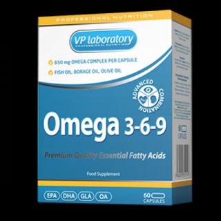 VP Laboratory VP Laboratory Оmega 3-6-9 (60 капсул)