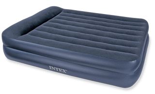 Intex Pillow Rest Bed (Queen), 152х203х47см, со встроенным насосом 220V и подголовником, арт. 66702