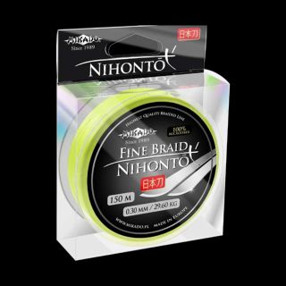Mikado NIHONTO FINE BRAID FLUO 0,25 (150м) 20,90кг