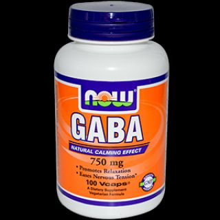 NOW Габа NOW GABA 750 мг (100 капс)