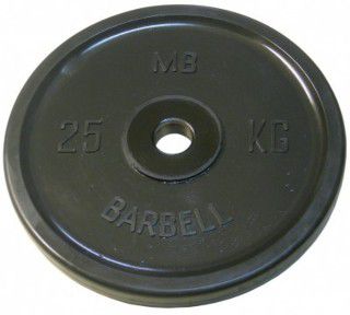 Mb Barbell Евро-классик 25 кг,51 мм