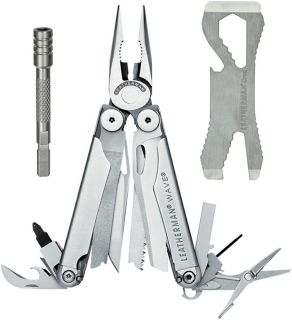 Leatherman Wave + Croc + Bit Driver Extender