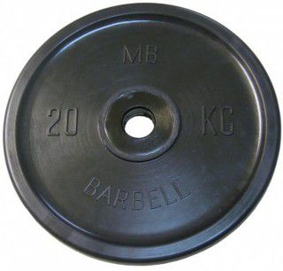 Mb Barbell Евро-классик 20 кг,51 мм