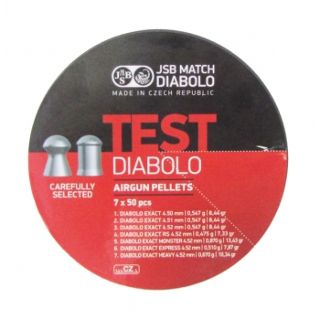 JSB Test 4,5 мм 0,475-0,87 гр.