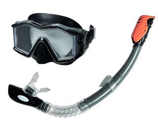 Intex Silicone Explorer Pro Swim Set 55961 (маска с трубкой, от 14 лет)