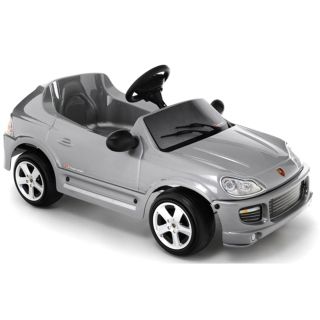 Toys Toys Porsche cayenne silver с электрическим мотором 6V
