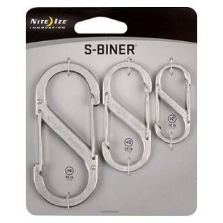 Nite Ize S-Biner 3Pack Stainless