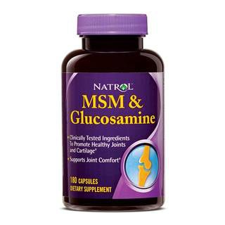 Natrol Глюкозамин и хондроитин Natrol MSM Glucosamine (180 капс)