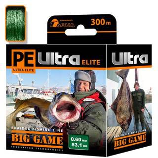 Aqua PE Ultra Elite Big Game Dark Green 300m