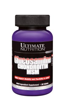 Ultimate Nutrition Глюкозамин Хондроитин Ultimate Nutrition Glucosamine Chondroitin & MSM (90 табл)