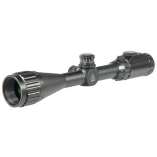 Leapers UTG 3-12X40 Hunter Scope, AO, 36-color Mil-dot, QD Rings SCP-U312AOIEW