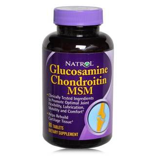 Natrol Глюкозамин и Хондроитин Natrol Glucosamine Chondroitin MSM (90табл)