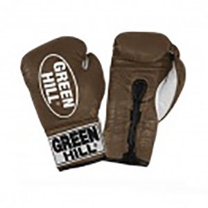 Green Hill Боксерские перчатки Green Hill Proffi BGP-2014 10oz (коричневые)