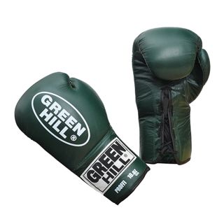 Green Hill Боксерские перчатки Green Hill Proffi BGP-2014 10oz (зеленые)