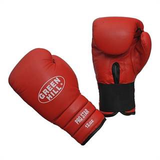Green Hill Боксерские перчатки Green Hill BGPS-2012 Pro Star 10oz красные
