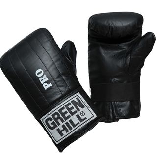 Green Hill Боксерские перчатки Green Hill Pro PMP-2064 S (черные)