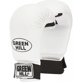 Green Hill Снарядные перчатки Green Hill KMС-6083 Cobra к/з р.XL белые