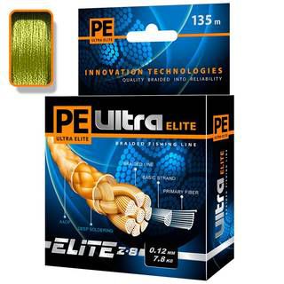 Aqua PE Ultra Elite Z-8 Olive 135m (0,60mm/53,10kg)