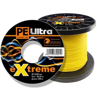 Aqua PE Ultra Extreme Yellow 100m (1,50mm/104,00k