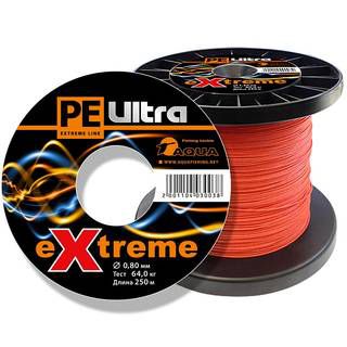Aqua  PE Ultra Extreme Red 250m (1,00mm/71,00kg)