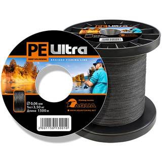 Aqua PE Ultra Black 1500m (0,14mm/9,90kg)