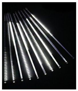 Beauty Led Тающие Сосульки комплект, 10х50 см, 720 холодных белых LED ламп, 24V, 10 м, черный провод, уличная, CCL720-10-1W