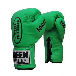 Green Hill Боксерские перчатки Green Hill Force BGF-1215 10 oz (зеленые)