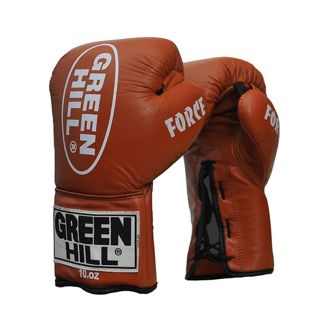 Green Hill Боксерские перчатки Green Hill Force BGF-1215 10 oz (коричневые)