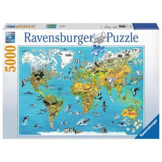 Ravensburger Карта мира с животными