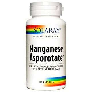 Solaray Solaray Manganese Asporotate (100капс)