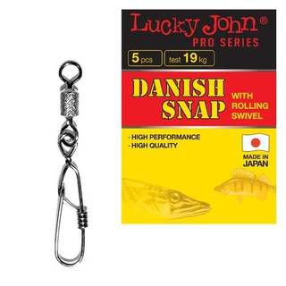 Lucky John Pro Series Danish Snap With Rolling Swivel