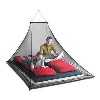 Sea to Summit Nano Mosquito Pyramid Net Double Grey