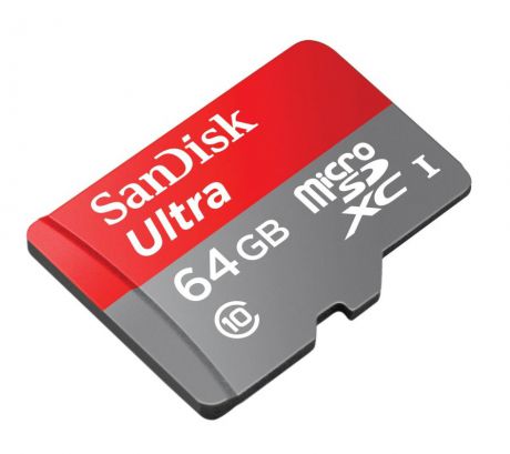 SanDisk microSDXC 64Gb Class10 Ultra UHS-I 320x (SDSDQUAN-064G-G4A) + адаптер