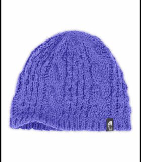 The North Face CABLE MINNA BEANIE женская фиолетовый OS T0A5WK