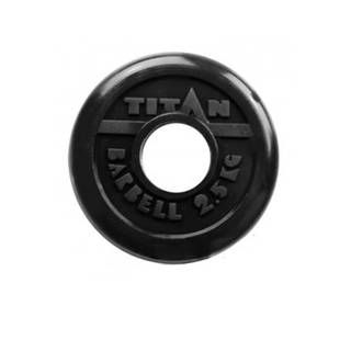 Titan Обрезиненный диск 2,5кг (51мм, черный)