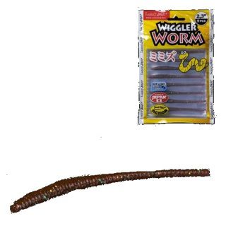 Lucky John Pro Series Wiggler Worm 05.84/s13 9шт