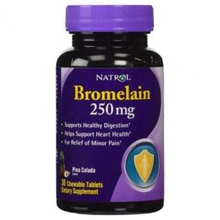 Natrol Добавка Natrol Bromelain Chewable 250mg (30табл)